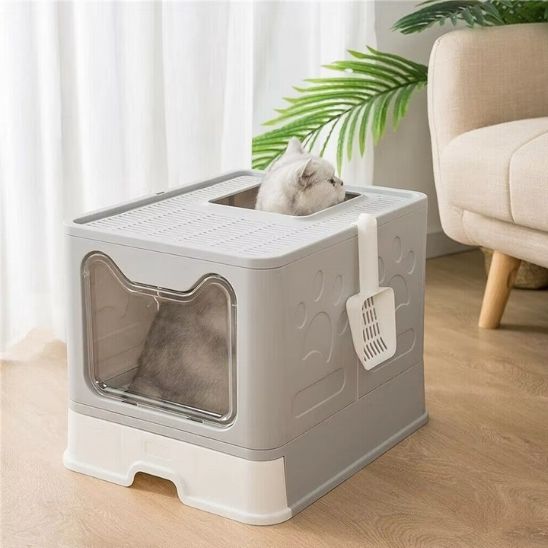 litière pour chat fermée/Cosy Cat Pod™ - Le - chat - malin.com